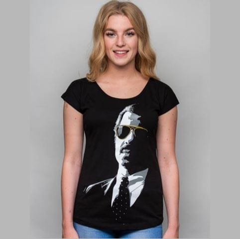 Kalle Shirt Damen mit Portrait von Kalle Schwensen – Reeperbahn Hamburg