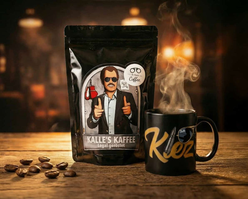 Kiez Kaffee Bundle mit Tasse im Bullet-Design – World of St. Pauli Hamburg