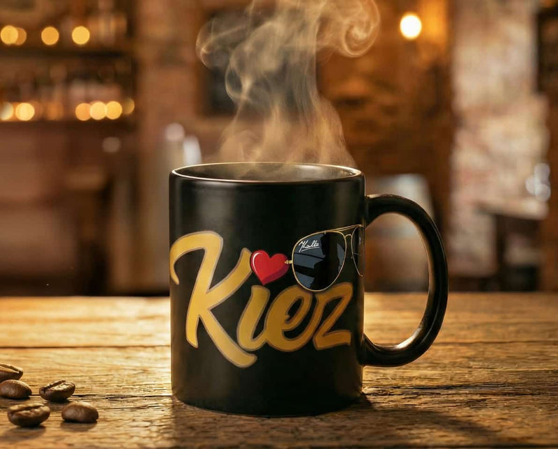 Kiez Tasse Hamburg mit Kiez-Herz-Motiv – World of St. Pauli